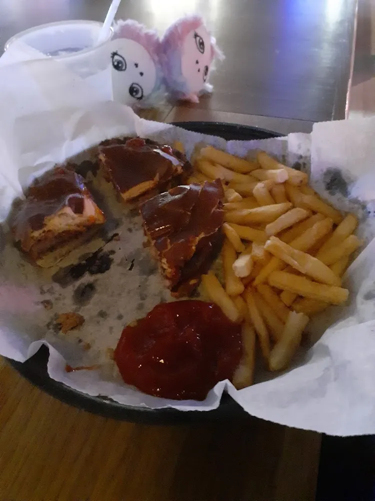 Make Your Own Burger and Fries